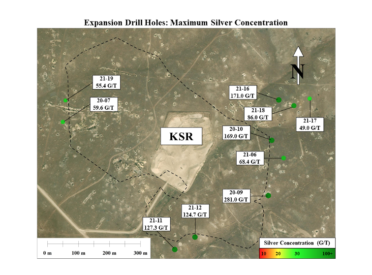 expansion drill holes